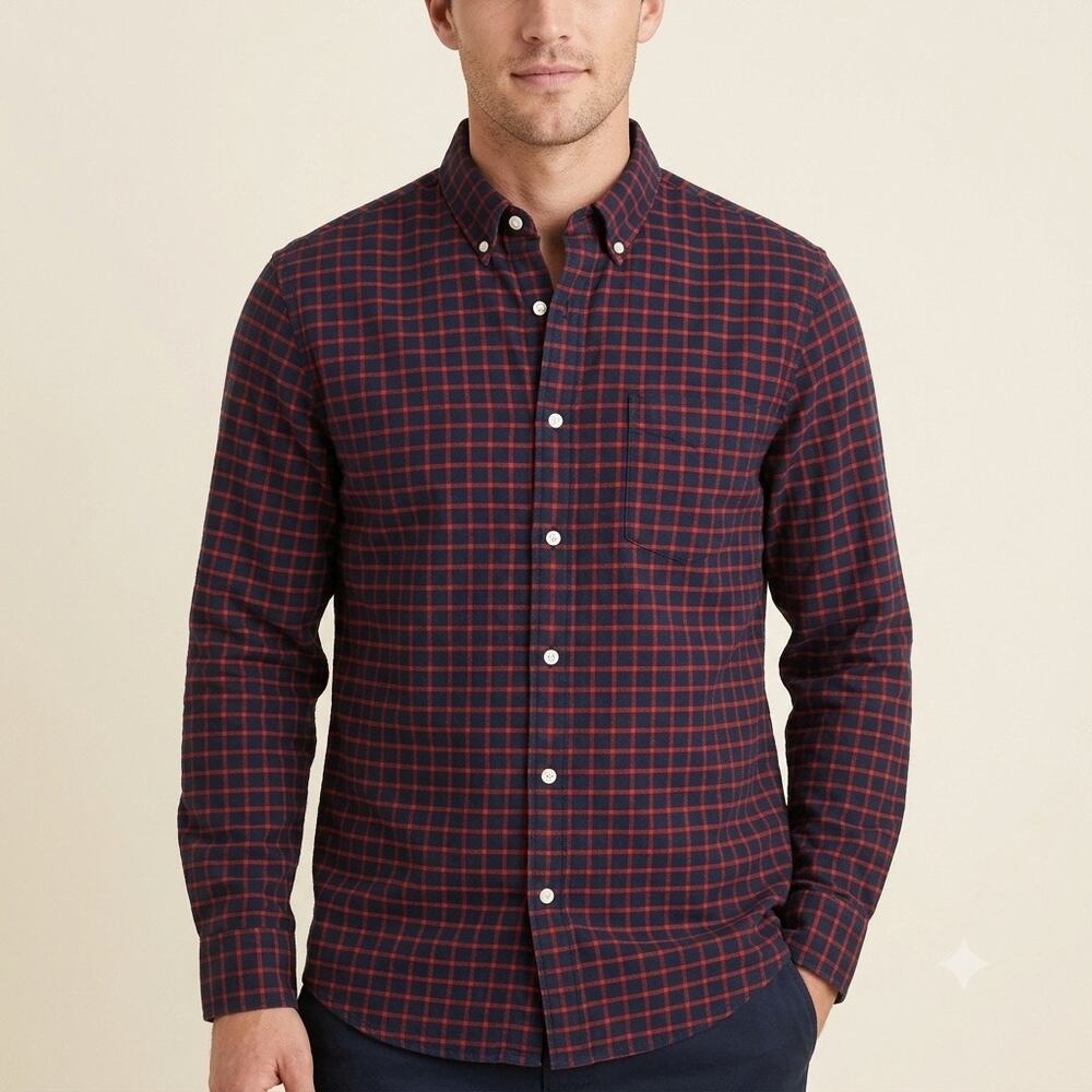 064-Men’s J Crew Slim Untucked size XL / PTP 25”
